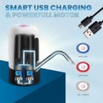 ⁦مضخة مياه زجاجة كهربائية أوتوماتيكية : Pompe à bouteille d'eau, distributeur d'eau automatique ZX-115⁩ - الصورة ⁦4⁩