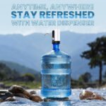 ⁦مضخة مياه زجاجة كهربائية أوتوماتيكية : Pompe à bouteille d'eau, distributeur d'eau automatique ZX-115⁩ - الصورة ⁦7⁩