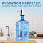 ⁦مضخة مياه زجاجة كهربائية أوتوماتيكية : Pompe à bouteille d'eau, distributeur d'eau automatique ZX-115⁩ - الصورة ⁦8⁩