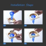 ⁦صمام سيليكون أحادي الاتجاه :Une valve à sens unique en silicone RF-060⁩ - الصورة ⁦2⁩