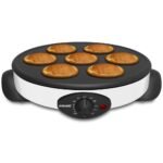 صانعة الكريب و الفطائر 2في1 من سوناشي SONASHI Crêpière Et Machine À Pancakes 2en1 1500W SCRM-865 - Image 6
