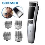 آلة الحلاقة الكهربائية اللاسلكية لحلاقة دقيقة بأداء عالي SONASHI Tondeuse Sans Fil Rechargeable SHC-1051