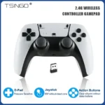 عصا ألعاب فيديو لاسلكية  + جهازين تحكم : Manette de jeu vidéo sans fil avec  jeux intégrés + manette RF/K4 - Image 3
