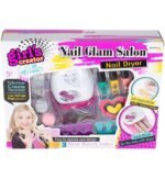 طقم مانيكير وباديكير للأطفال مع طلاء أظافر ومجفف وإكسسوارات : Kit de manucure et pédicure pour enfants avec vernis à ongles, sèche-ongles et accessoires 1610-9 - Image 2