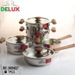 طقم أدوات الطبخ المكون من 4 قطع : Batterie de cuisine 4 pièces Delux in004027