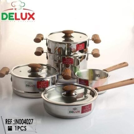 طقم أدوات الطبخ المكون من 4 قطع : Batterie de cuisine 4 pièces Delux in004027