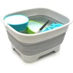 وعاء غسيل قابل للطي مع سدادة تصريف الماء : Bassine à vaisselle pliable avec bouchon de vidange RF-070 - Image 2