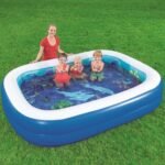 حوض سباحة للأطفال قابل للنفخ مع نظارتين للسباحة Piscine Gonflable Avec Design 3D Pour Enfant 262 x 175 x 51cm Bestway 54177 - Image 7