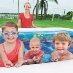 حوض سباحة للأطفال قابل للنفخ مع نظارتين للسباحة Piscine Gonflable Avec Design 3D Pour Enfant 262 x 175 x 51cm Bestway 54177 - Image 9