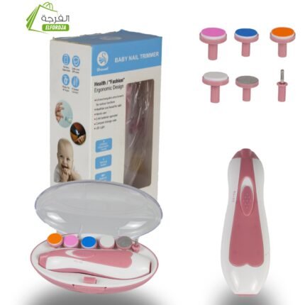 مبرد أظافر للأطفال مع مقص أظافر كهربائي يعمل بالبطارية  Lime à ongles pour bébé avec coupe-ongles électrique a piles SA-29042
