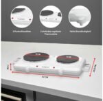 صفيحة تسخين مزدوجة : Doubles Plaques Chauffantes  BOMANN DKP5028CB - Image 7