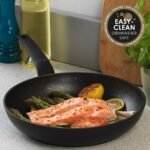 طقم  3 قطع من المقلاة الغير لاصقة و الرخامية : Ensemble de 3 poêles à frire antiadhésives Tefal en marbre RF-032 - Image 3