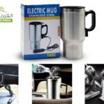 كوب تسخين  كهربائي للسيارة للحفاظ على درجة حرارة المشروب حتى 65 درجة مئوية  : Tasse isotherme pour voiture avec maintien de la température à 65°C - 450 ml RF/140Z