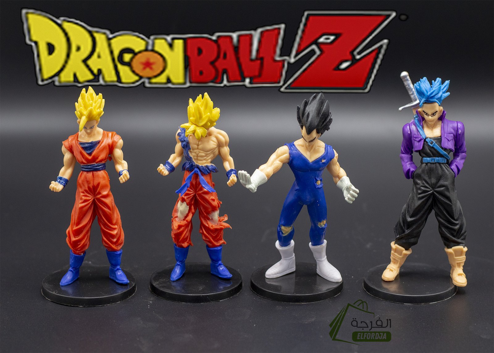 dragon.jpg مجسمات دراغون بول صغيرة 4 : 4 mini Figurines Dragon Ball RF/8935 - Image 1