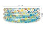 مسبح قابل للنفخ للأطفال بتصميم دائري BESTWAY Piscine Gonflable Ronde Pour Enfants 155/53cm 51045 - Image 8