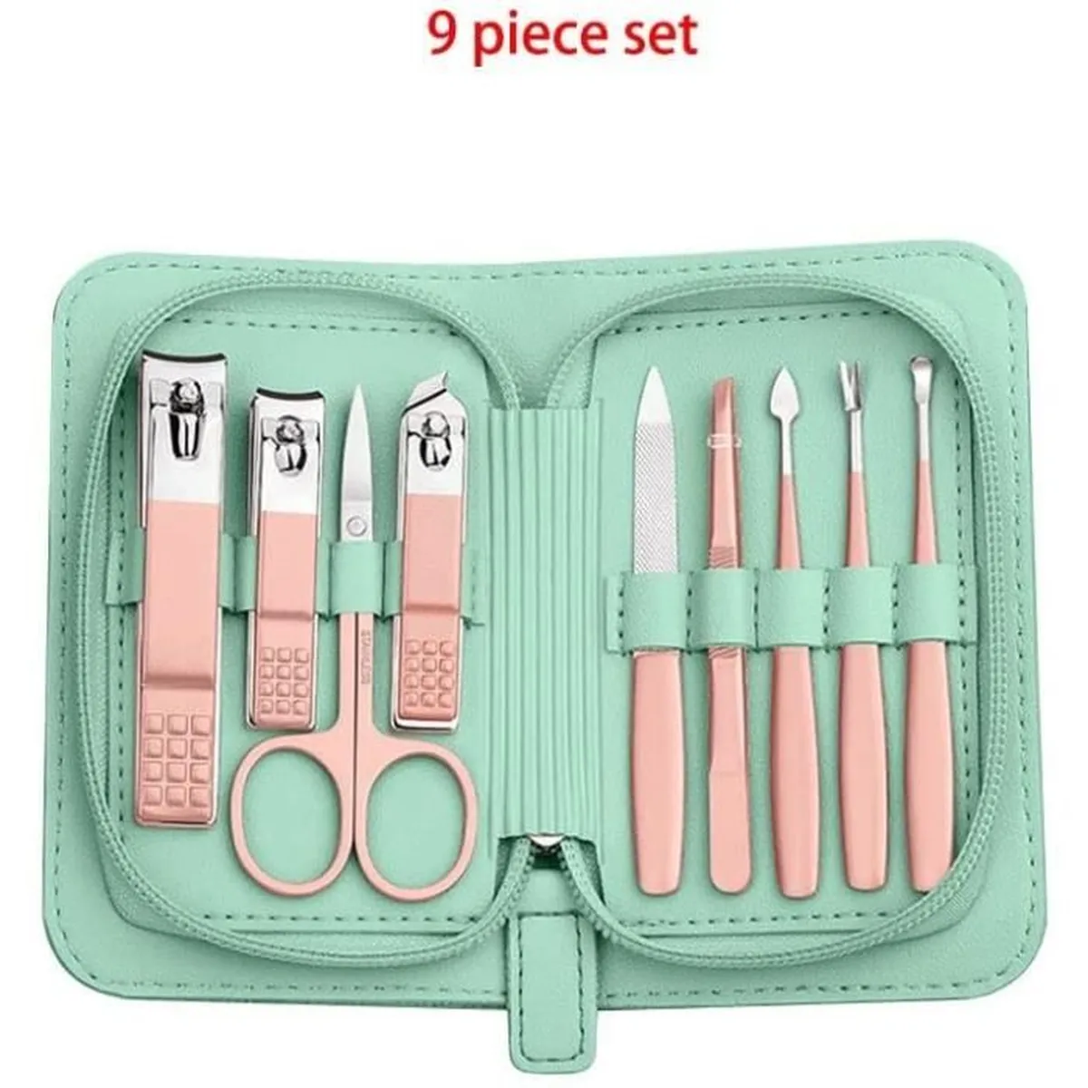 ensemble-de-manicure-manucure-de-9-pieces-ensemble-1.webp مجموعة مانيكير وباديكير احترافية 9 قطع : Ensemble de manucure et pédicure professionnels 9 pièces TM21106 - الصورة 1