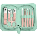 ⁦مجموعة مانيكير وباديكير احترافية 9 قطع : Ensemble de manucure et pédicure professionnels 9 pièces TM21106⁩ - الصورة ⁦2⁩