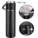 ⁦طقم ترمس مع 3 أكواب حرارية 500 مل : Ensemble Thermos avec 3 tasses thermique 500ml SAB500⁩ - الصورة ⁦4⁩