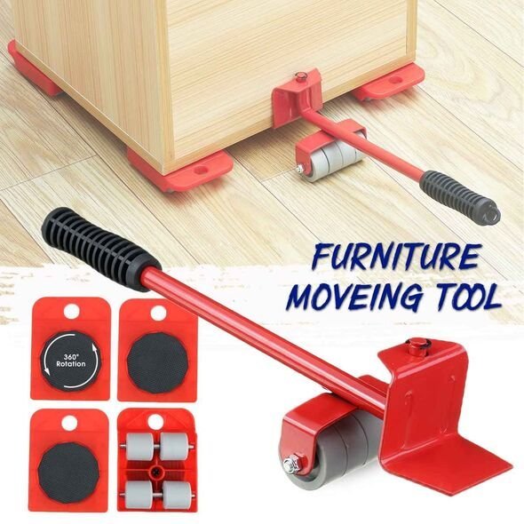 furniture-moving-hand-tool-set-furnitur_main-0.jpg ناقل ومحرك للأثاث بقوة حمل 150 كغ Outil de déplacement des meubles RF-6294 - Image 1