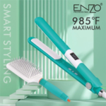 مكواة و فرشاة فرد الشعر ENZO PROFESSIONAL coffre lisseur brosse EN-1291