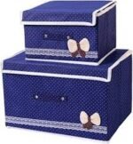 صندوق تخزين : Pack 2 Coffre de Rangement Pliable Pour Vêtements.RF-073 - Image 2