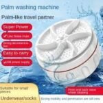 غسالة صغيرة محمولة 2 في 1 ، غسالة بالموجات فوق الصوتية  Mini Machine à Laver Portable 2 en 1, Laveuse à Ultrasons avec Câble USB RF/LM-6261 - Image 6