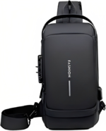 حقيبة كتف مضادة للسرقة مزودة بشحن USB Sac à bandoulière anti-vol avec chargement USB RF-0104 - Image 8