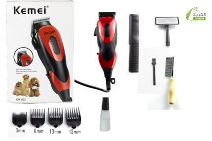 ماكينة حلاقة للحيوانات الأليفة  :  tondeuse professionnelle pour animaux Kemei km-832