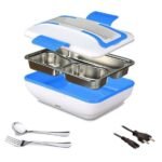 حافظة طعام كهربائية مقسمة من الإينوكس لطعام صحي وطازج Multi-Fonction Electric Lunch Box 1L YY-3266 - Image 10