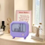 مصباح ليلي على شكل تلفاز مع ضوء LED، مصباح طاولة لطيف : Veilleuse de peinture TV avec lumière LED, lampe de table mignonne HS-2313B - Image 4