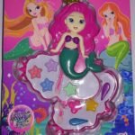 علبة مكياج الحورية للأطفال من طبقتين : Coffret de maquillage sirène pour enfants 560-2A