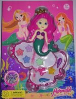 علبة مكياج الحورية للأطفال من طبقتين : Coffret de maquillage sirène pour enfants 560-2A