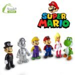 مجموعة العاب شخصيات ماريو من 6 قطع : Ensemble de 6 figurines de personnages Mario RF/0104 - Image 3