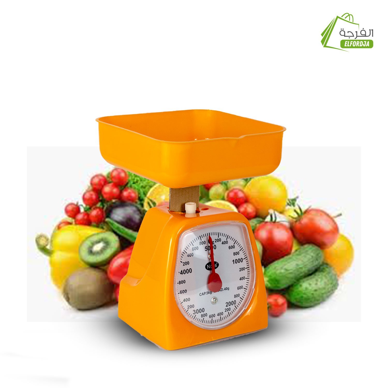 mizan.jpg ميزان مطبخ ميكانيكي صغير الحجم petit Balance de cuisine mécanique RF-0113 - الصورة 1