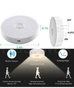مصباح ذكي مستشعر للحركة : Intelligent Induction Lamp RF/4000K - Image 5