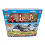 طائرة من باث باترول مع ثلاثة شخصيات : Avion de la Pat' Patrouille avec trois personnages H66 - Image 3