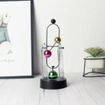 ⁦Boule d'équilibre de bureau à mouvement perpétuel,décor anti-stress⁩ - الصورة ⁦2⁩