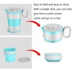⁦Bouilloire Électrique Pliable en Silicone Alimentaire avec Gobelet Pliable – غلاية مياه قابلة للطي ومحمولة⁩ - الصورة ⁦7⁩