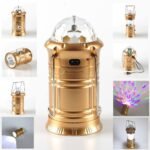 ⁦Camping light lantern 3IN1 multi-fonction Rechargeable lamp ,torch ,disco ball rotatif⁩ - الصورة ⁦3⁩