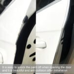 ⁦Bande de protection universelle en pour portières de voiture chromées 10m – شريط واقي لباب السيارة⁩ - الصورة ⁦5⁩