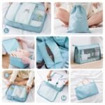⁦Organisateur Valise 8pcs Sac Rangement et Les Essentiels du Voyage⁩ - الصورة ⁦7⁩