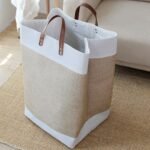 ⁦Grand panier à linge pliable en tissu domestique, rangement pour vêtements et jouets, grande capacité⁩ - الصورة ⁦6⁩