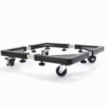 ⁦Support Roulant réglable en acier inoxydable⁩ - الصورة ⁦3⁩