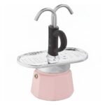 ⁦Cafetière Expresso 2 Tasses avec 2 Fontaine Rose – ماكينة تحضير القهوة⁩ - الصورة ⁦5⁩