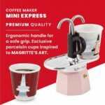 ⁦Cafetière Expresso 2 Tasses avec 2 Fontaine Rose – ماكينة تحضير القهوة⁩ - الصورة ⁦7⁩
