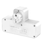 ⁦Rallonge Mural Multifonction – 2 Prises Européennes, 3 Ports USB (dont USB-C) et Lumière LED – مقبس طاقة⁩ - الصورة ⁦5⁩