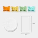 ⁦Serviettes de bain compressées épaisses en coton non tissé Pour voyages ou déplacement⁩ - الصورة ⁦4⁩