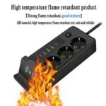 ⁦Multiprise 3 SOCKET 2500W avec USB, Type-C et chargement sans fil – مقبس طاقة وشاحن لاسلكي⁩ - الصورة ⁦4⁩