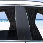 ⁦2Pcs Rideau glissé de fenêtre Protection UV pour Voiture – ستار نوافذ جانبية في السيارة⁩ - الصورة ⁦7⁩