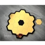 ⁦Décoration murale miroir Abeille Miroir Acrylic 40 Cm / 45 Cm⁩ - الصورة ⁦4⁩